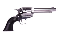 a black and silver handgun